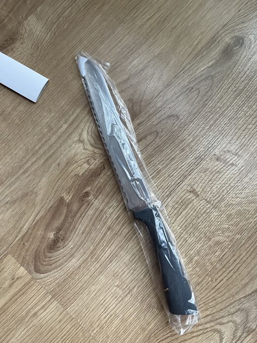 Nóż Gerlach do pieczywa, chleba nowy stal nierdzewna duży ząbkowany