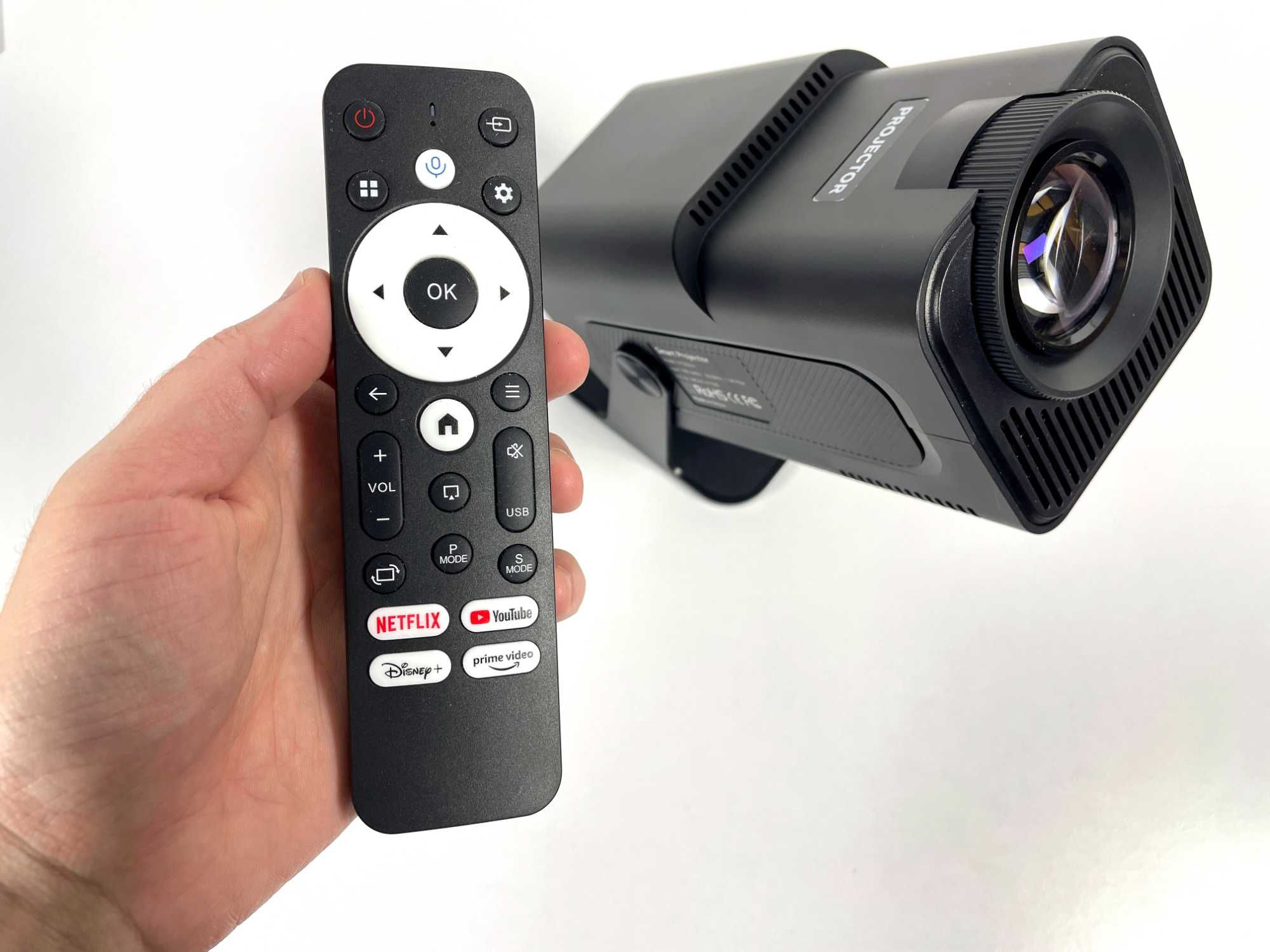 Salange HY320 MAX Проектор 2025 1080P 400ANSI Android Netflix YouTube