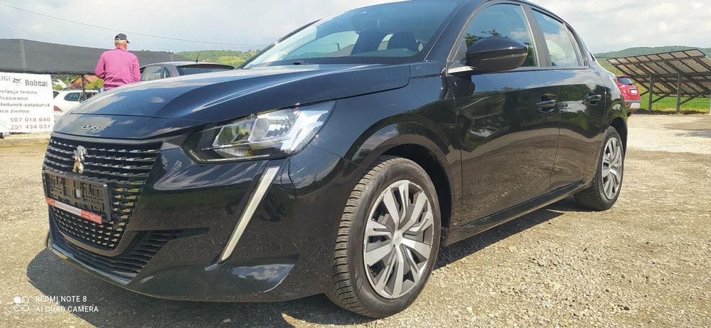 Peugeot 208 1.2Benzyma /75KM /Czarny Ładny /z Niemiec /1-rej.2020