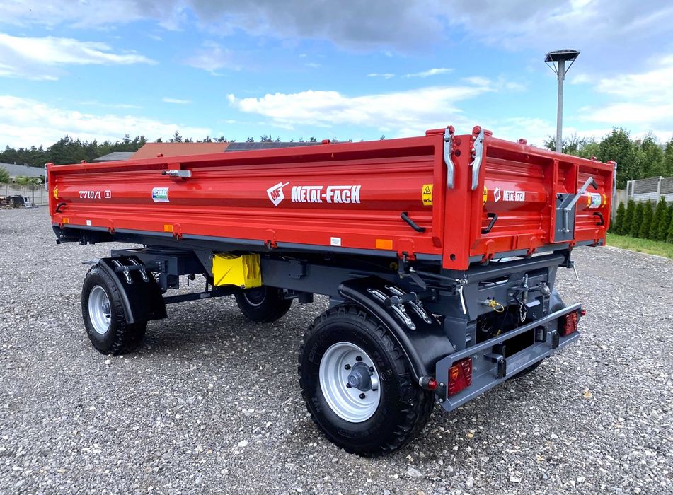 Przyczepa METAL-FACH T710/1 6 ton 2020 rok NOWA NIE UŻYWANA pronar