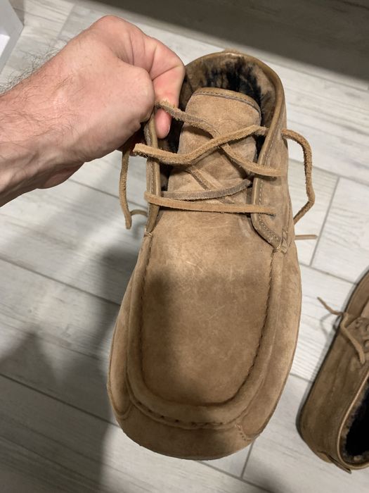 Замшевые ботинки UGG