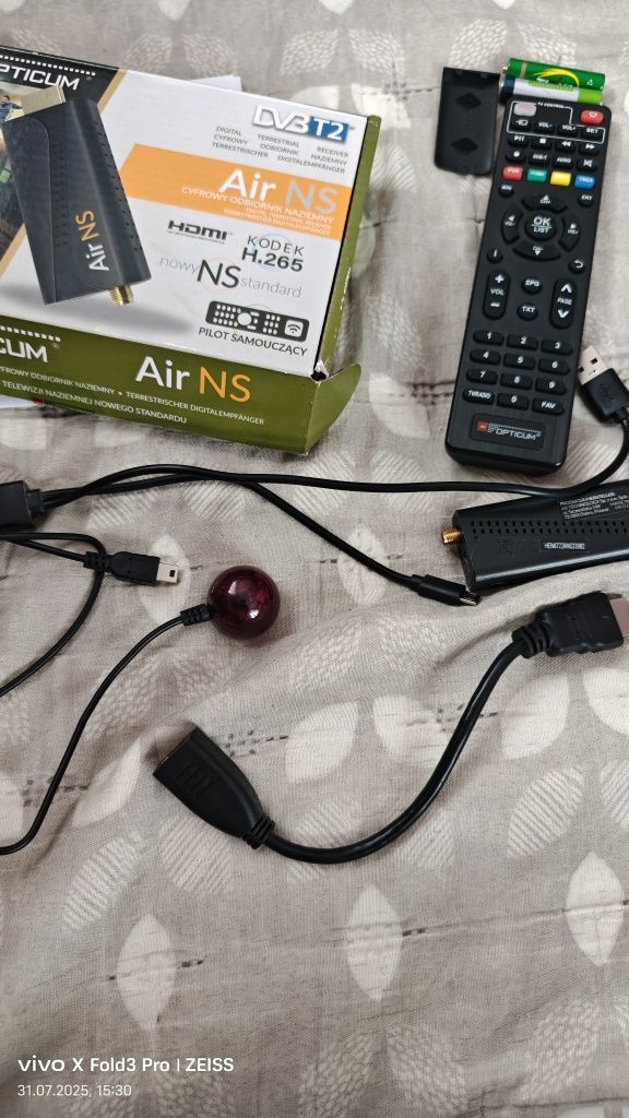 Tuner DVB-T2 Opticum Air Ns  gwarancja.