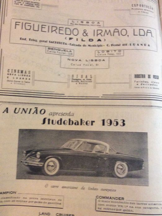 A Provincia de Angola. Número comemor. do suplemento de Domingo, 1953
