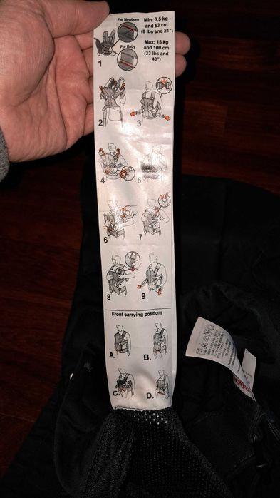 Marsúpio BabyBjorn Baby Carrier One