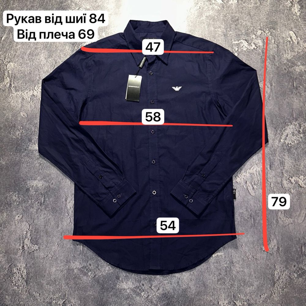 НОBA сорочка Emporio Armani EA7, L-size original