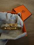 Bracelete Hermès Mini Clic Kelly - Esmalte Original, quase novo