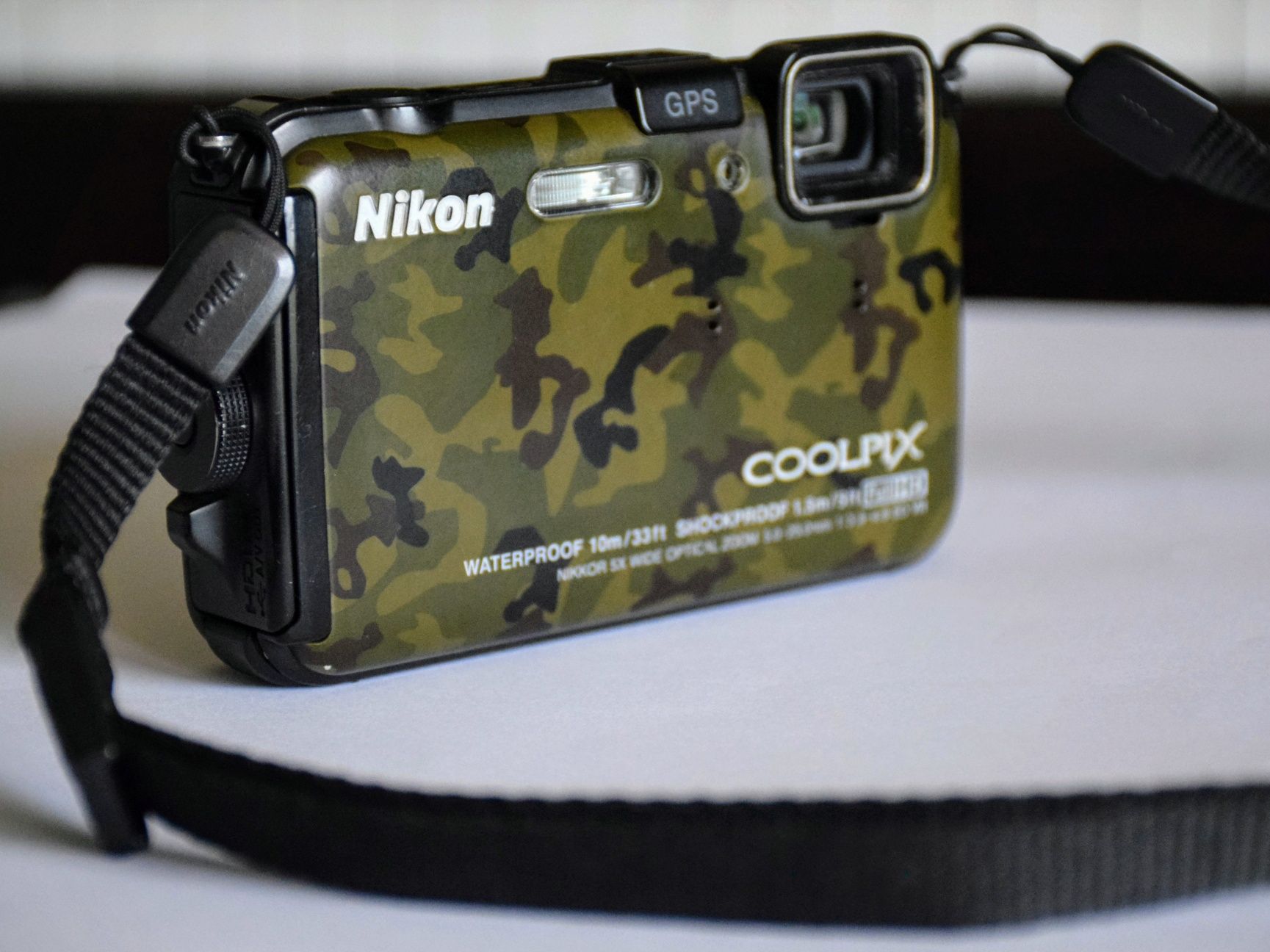 ZESTAW Nikon Coolpix AW100 moro + etui