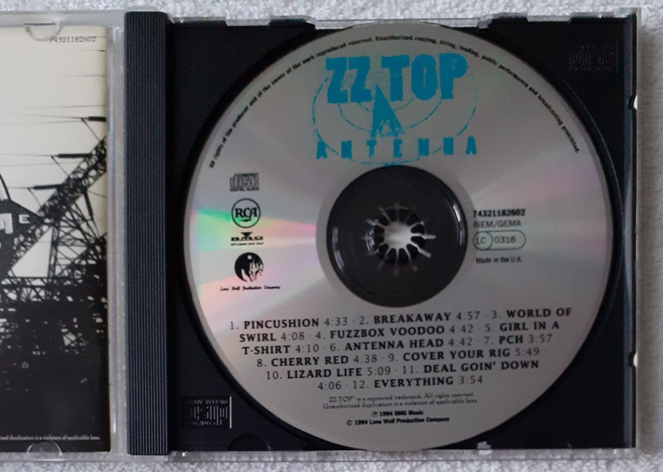 ZZ Top ‎– Antenna (CD, Album)