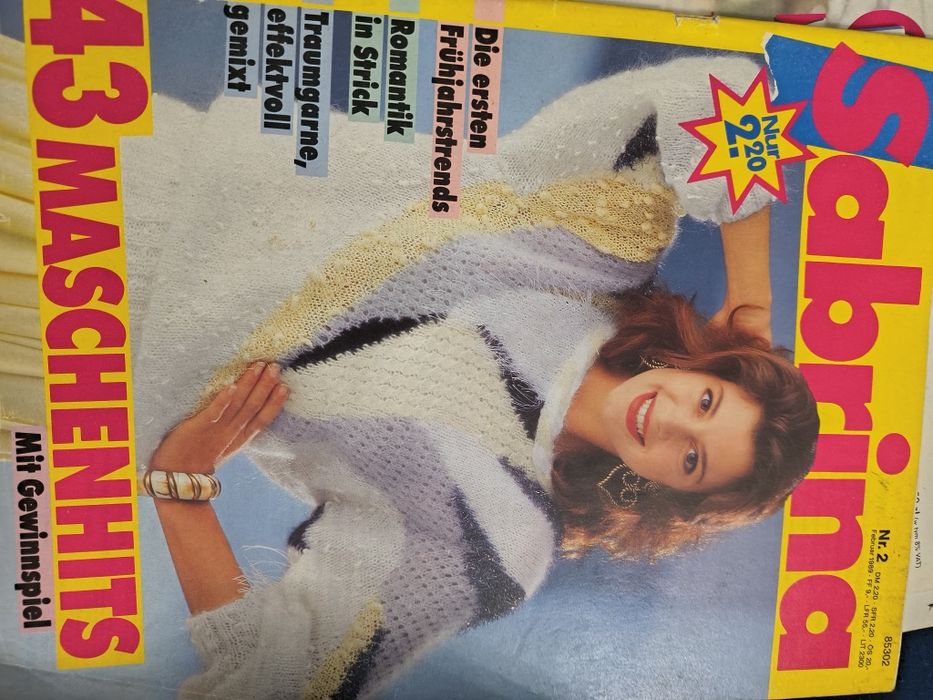 Sabrina 2 /1989 dzierganie druty