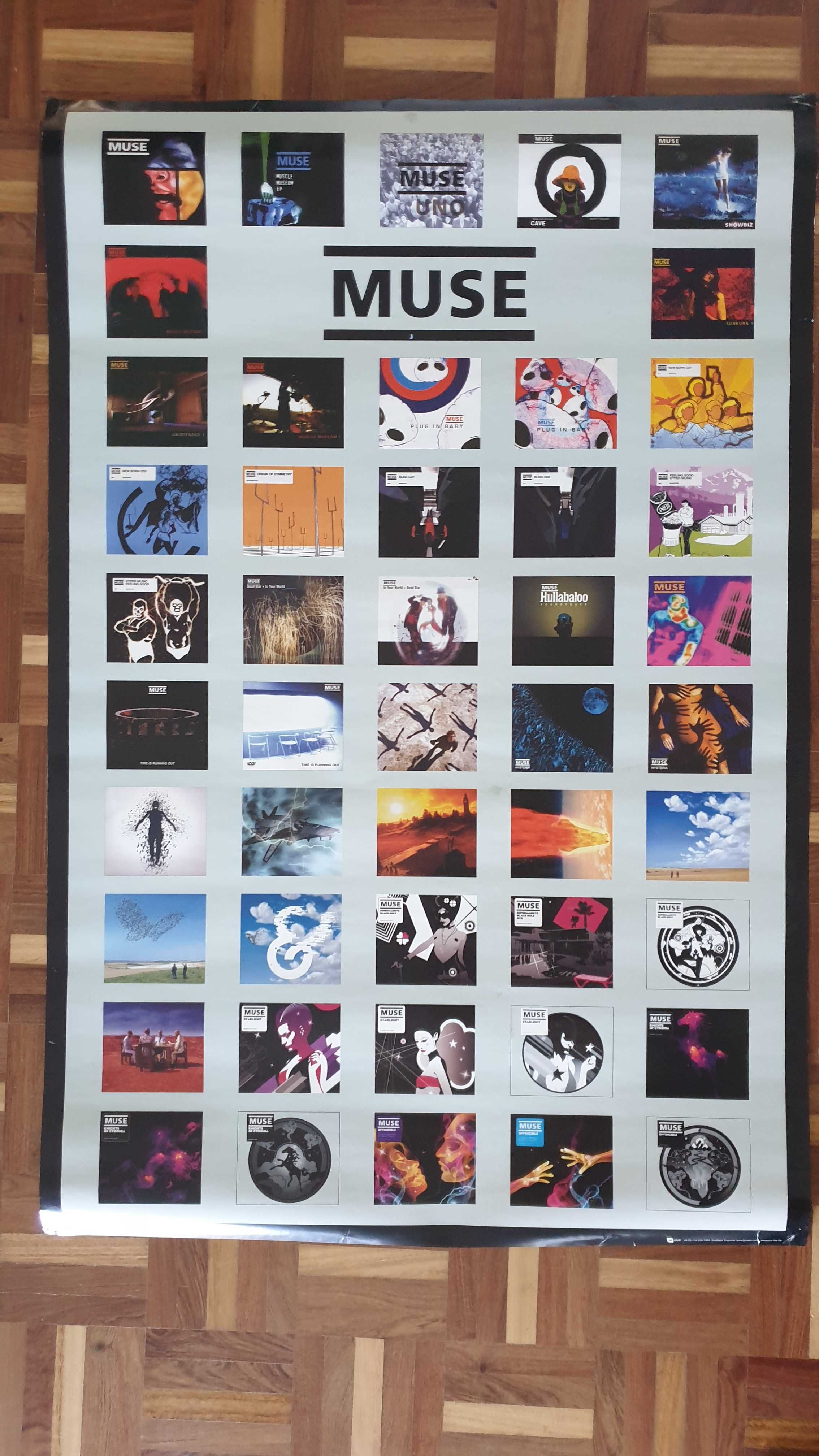 Poster albuns Muse