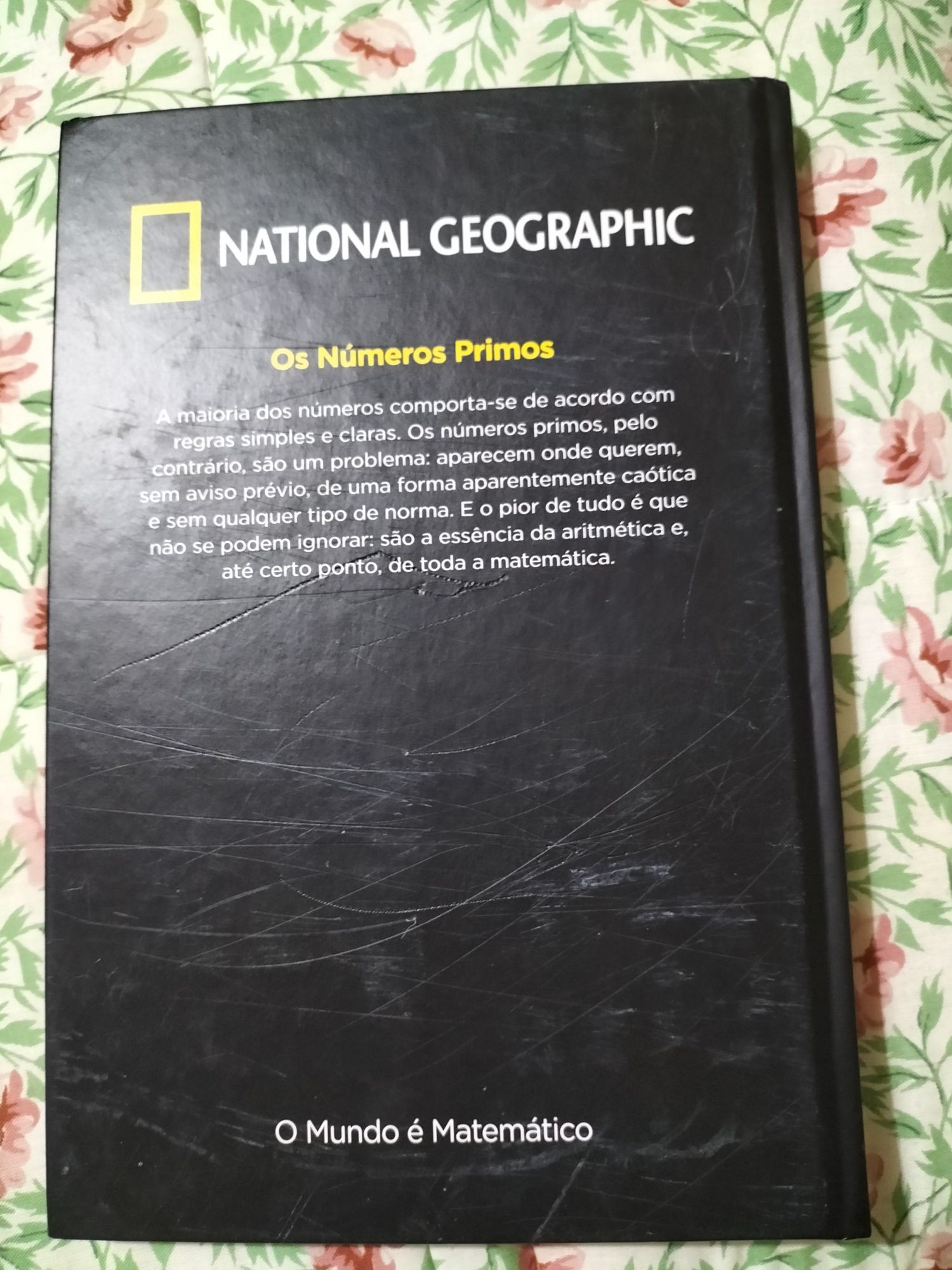 3 livros - O mundo é matemático da Nacional Geographic