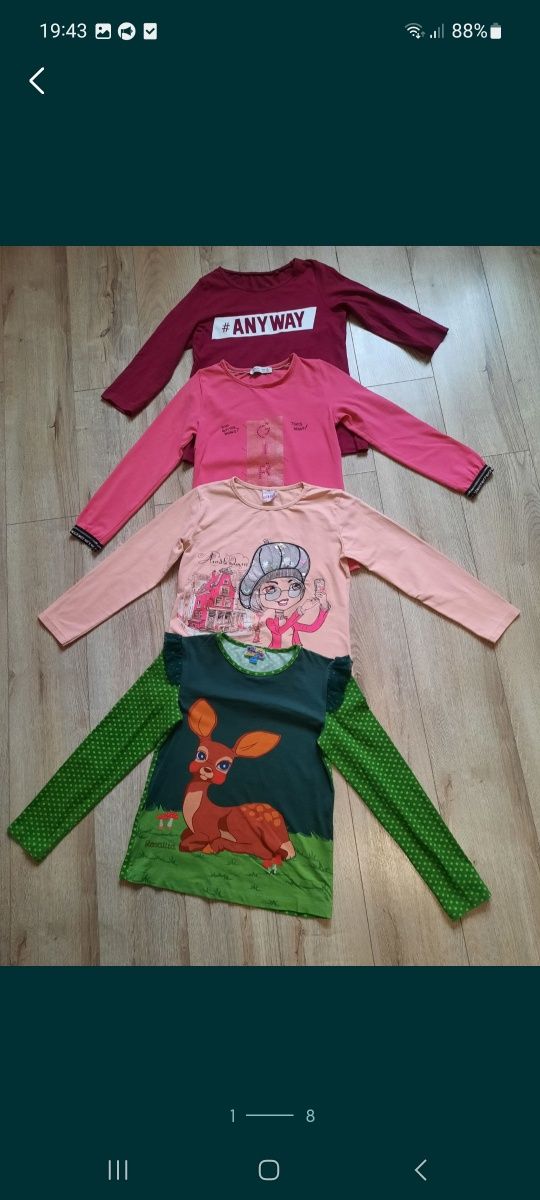 Спіднички  юпочки плаття  реглани для дівчинки 6-7 років