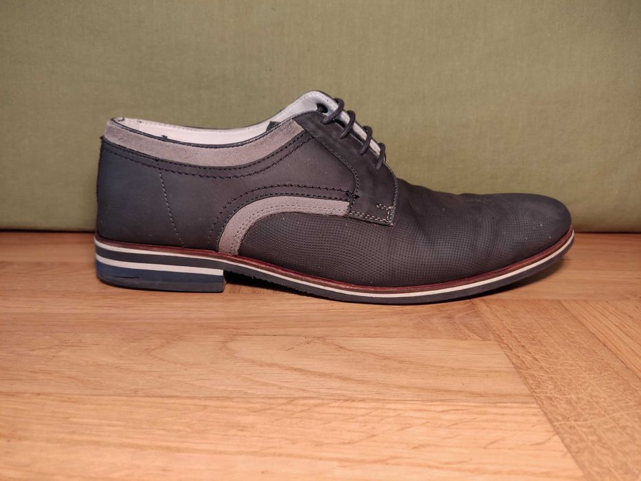 Eleganckie buty skórzane, KEN, 42