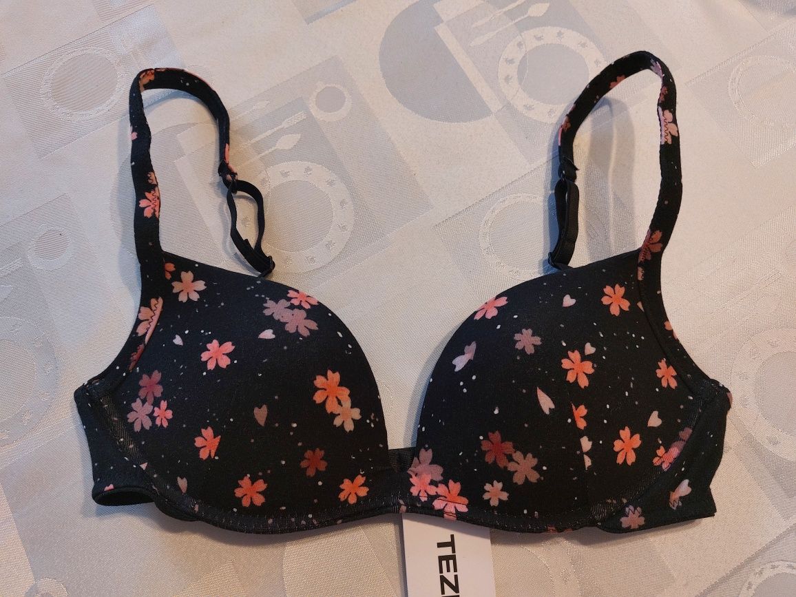 Biustonosz Tezenis Gioia push-up bez fiszbin 75B/2B