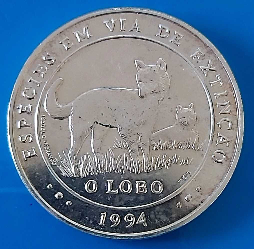 1.000$00 de 1994, II Ibero-Americana Animais Via Extinção O Lobo