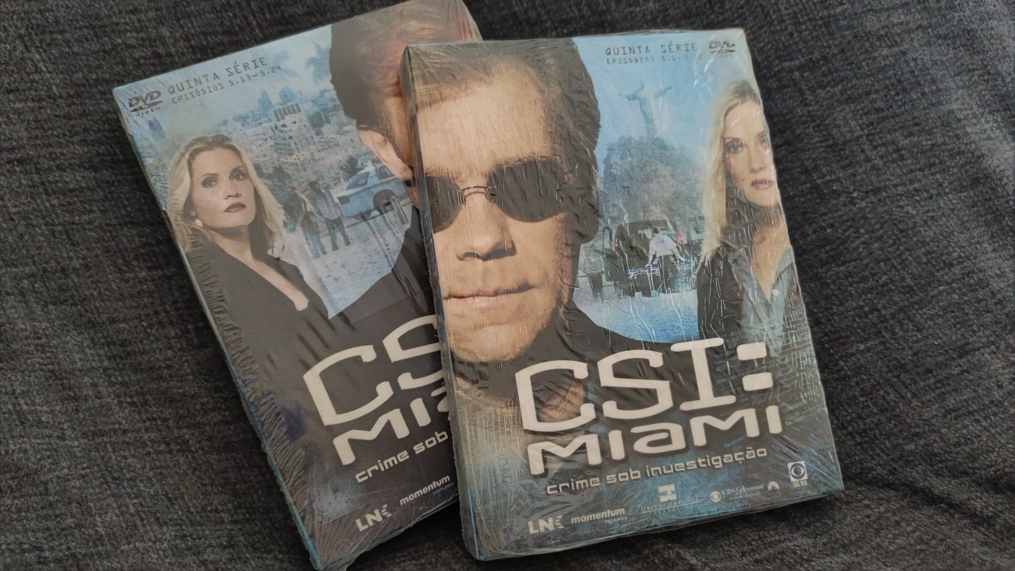 CSI Miami - DVD series completas "selado" NOVO