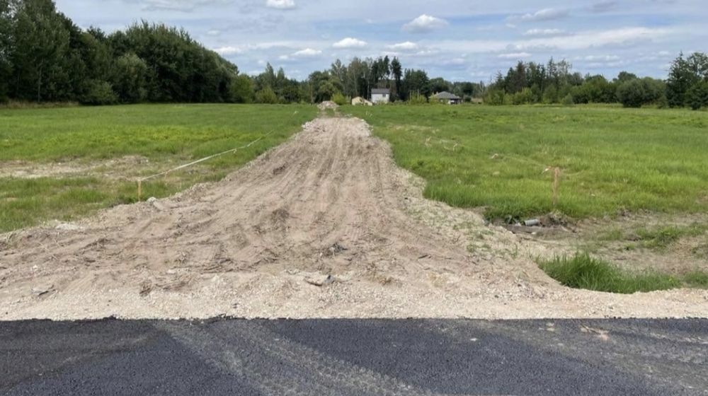 Dzialka budowlana w Prace Małe gmina Tarczyn