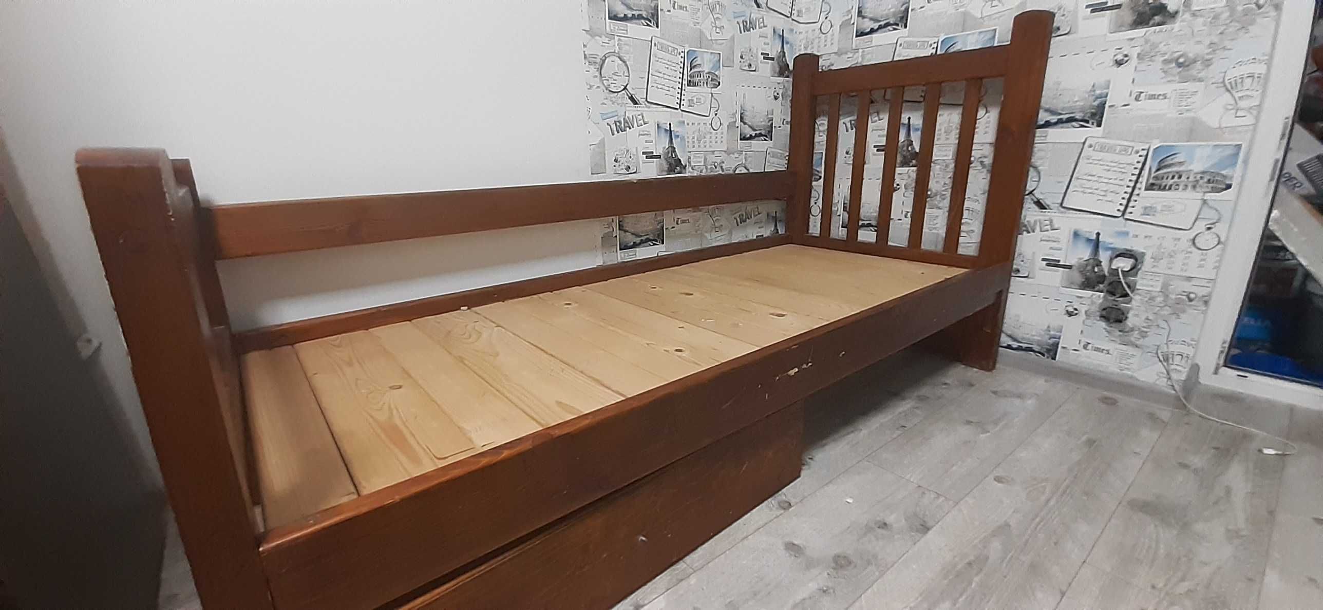 Ліжко дерев'яне, 1м 70см