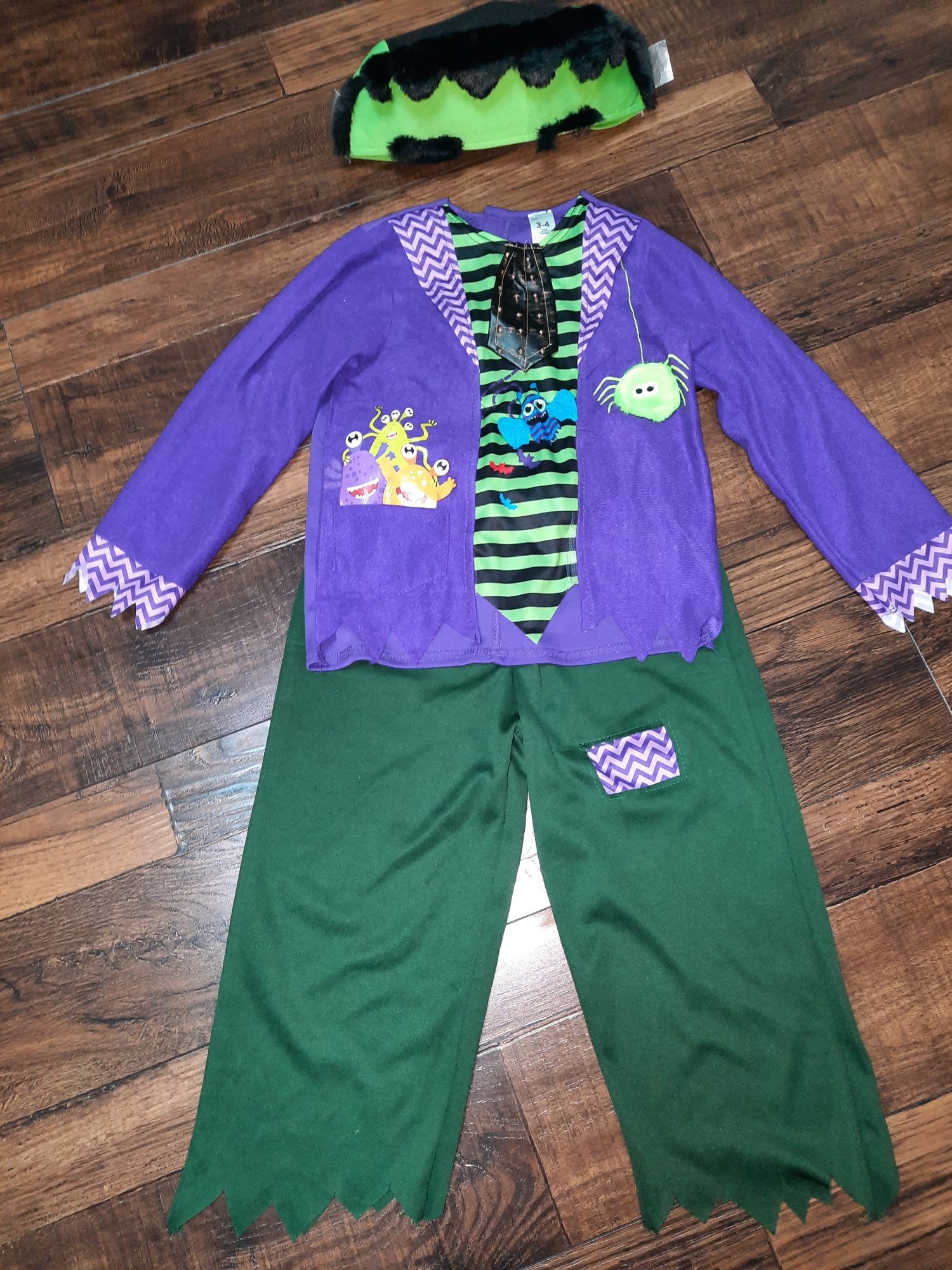 Маскарадный костюм для мальчика Франкенштейн. 98-104