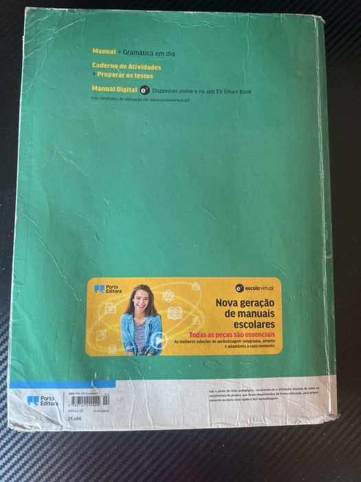 Manual escolar Portugues 10* ano