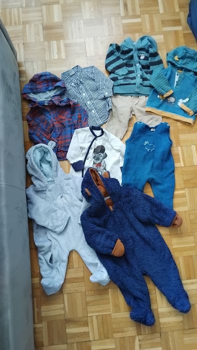 Zestaw dla chłopca rozmiar 68