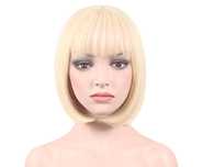 Peruka jasny blond bob