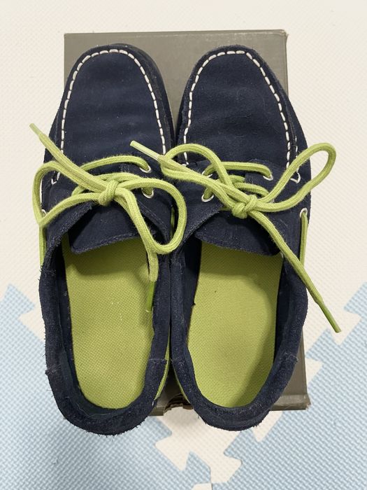 Buty mokasyny granatowe zamszowe Timberland r. 36