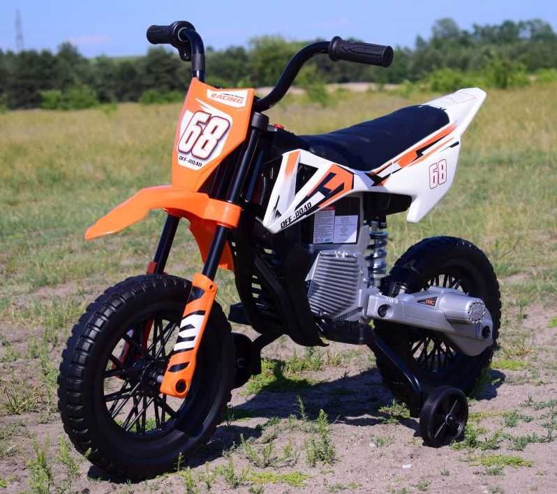 Motocykl CROSS KTM Enduro OFFROAD Elektryczny Auto AKUMULATOR 2 DZIECI