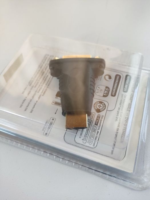 Adaptador DVI D para HDMI