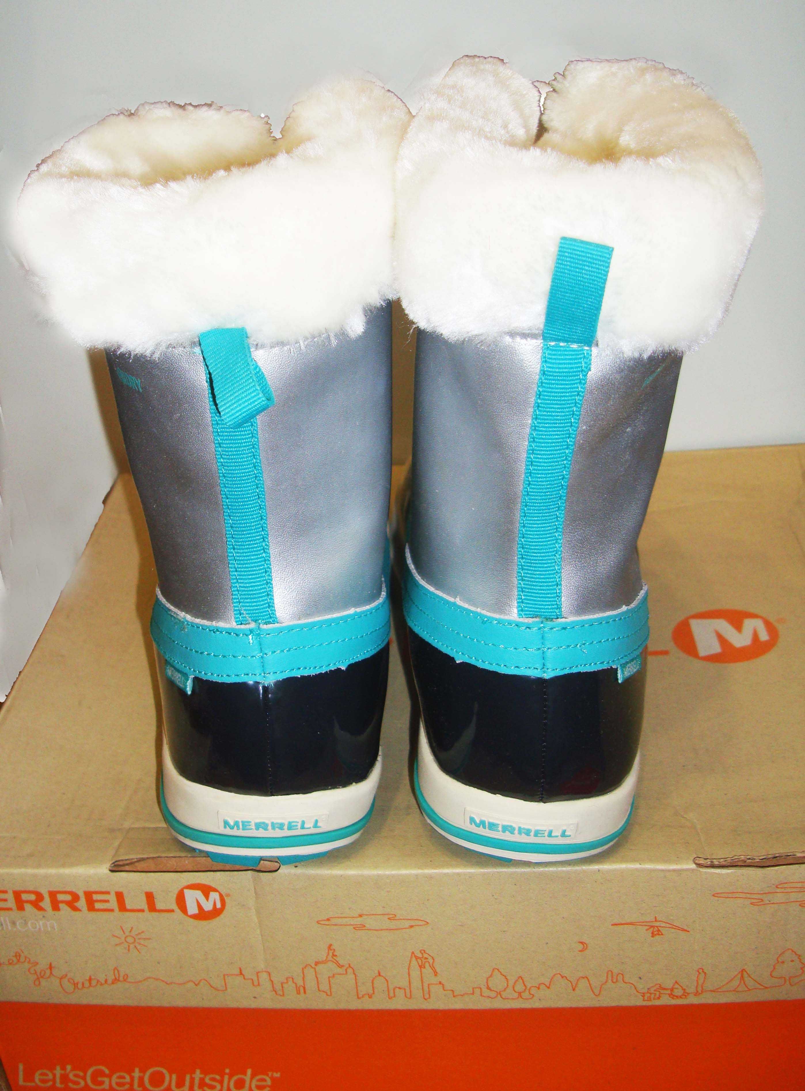 Сапоги зима сноубутсы кожаные 39 Merrell оригинал