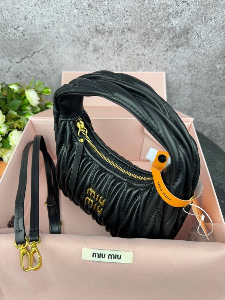РОЗПРОДАЖ Новенькі Сумочки Miu Miu Leather