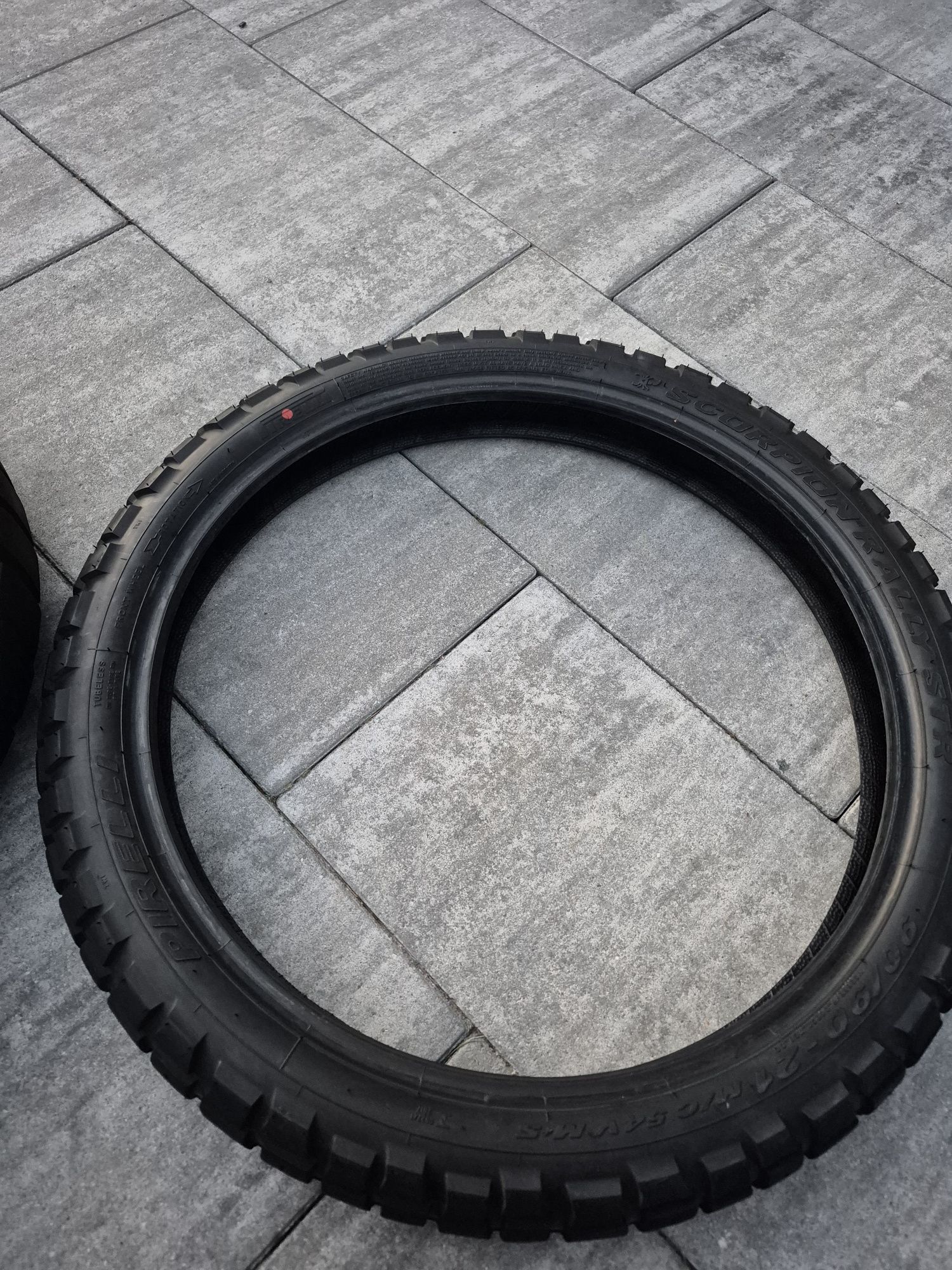 Opony bmw f 800 gs pirelli scorpion rally  str