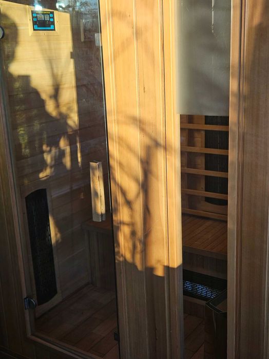 sauna do demontażu  do wewnątrz domu