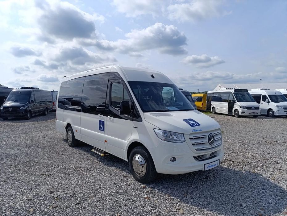 Mercedes-Benz eSprinter  Elektryk M2 , Raty 0% , 18 + 5 osobowy, NOWY