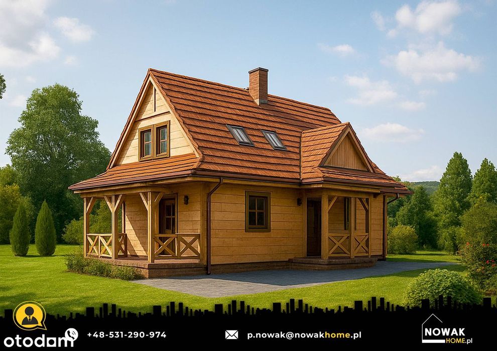 Koniaczów. Nowy Dom w Stylu Góralskim