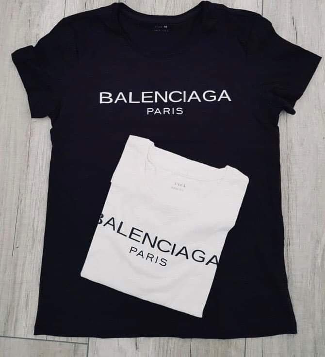 Koszulki damskie i męskie Balenciaga S M L XL XXL