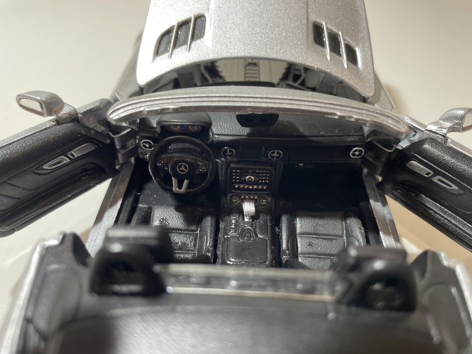 Miniatura Mercedes benz AMG SLS colecionável
