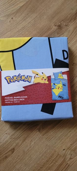 Posciel bawelniana pikatchu pokemon