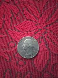 Монета Liberty quarter dollar 1979