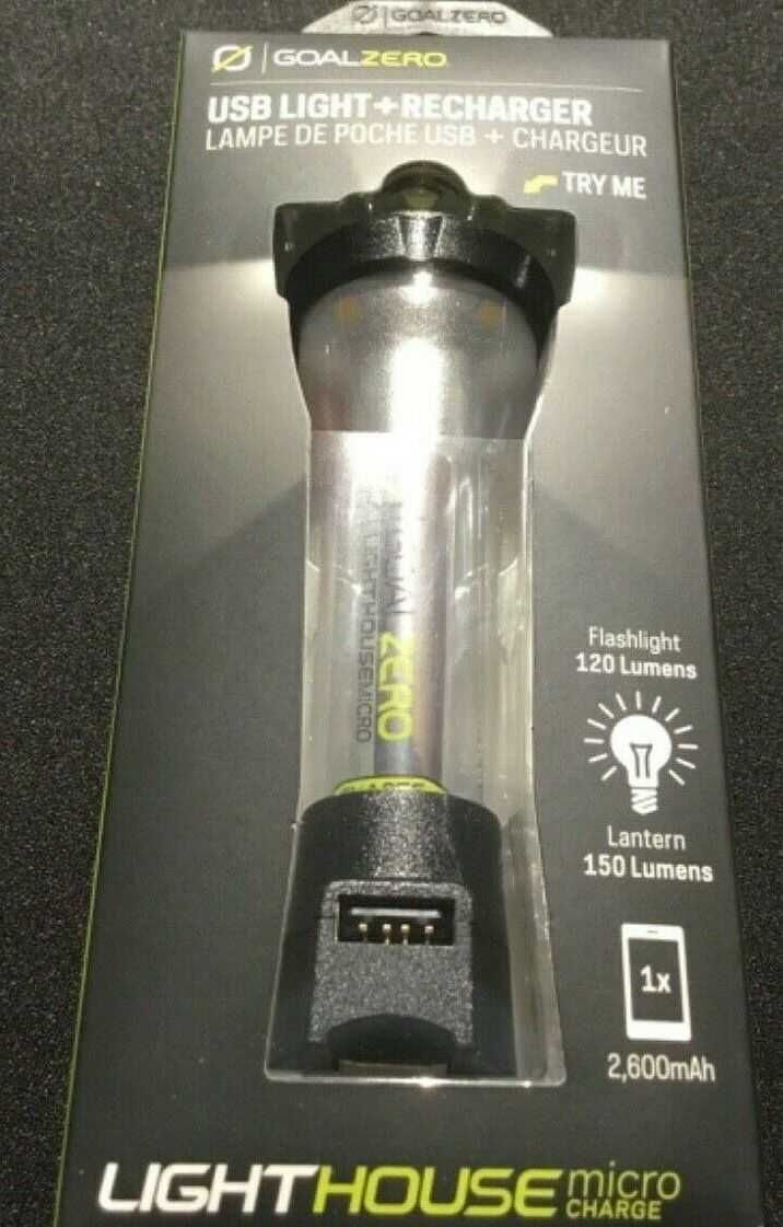 Повербанк фонарь Goal Zero Lighthouse Micro Charge USB