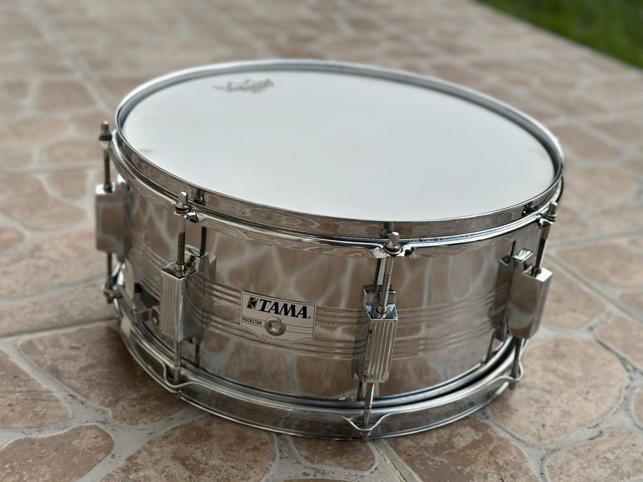 ++ TAMA Rockstar Steel 14x6.5 VINTAGE - Werbel PERKUSJA ++