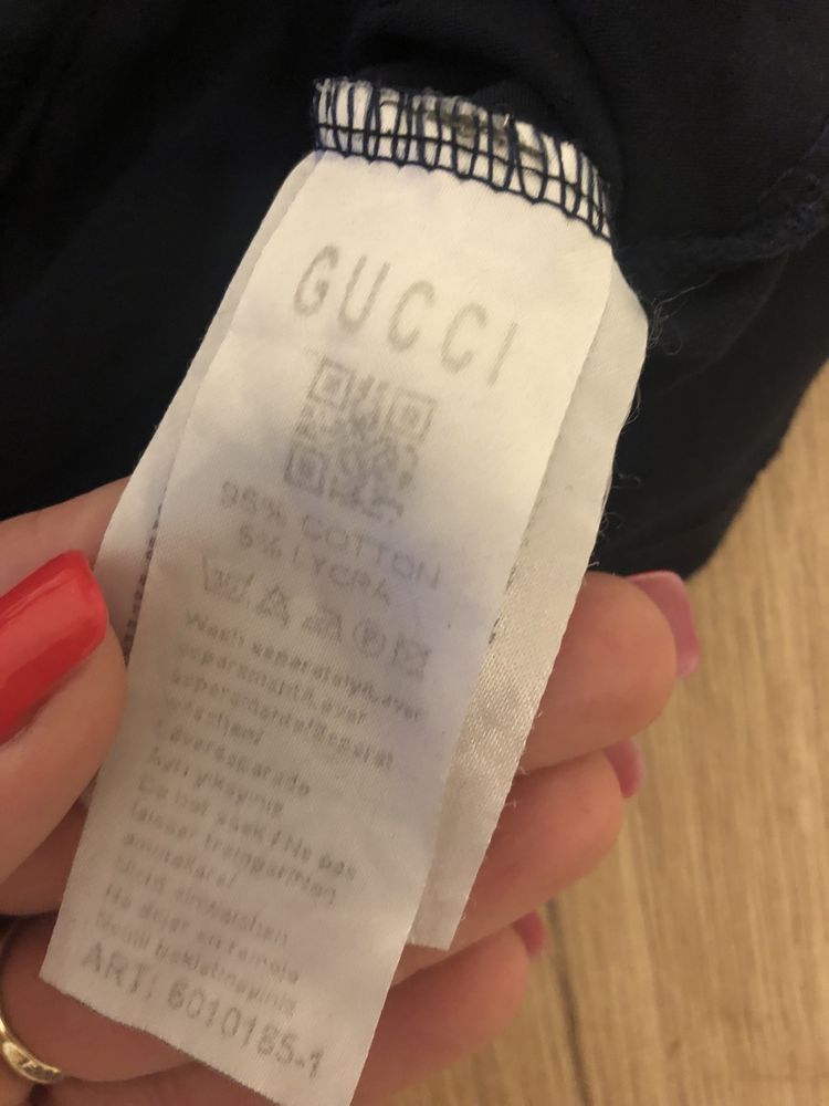 Koszulka gucci czarna