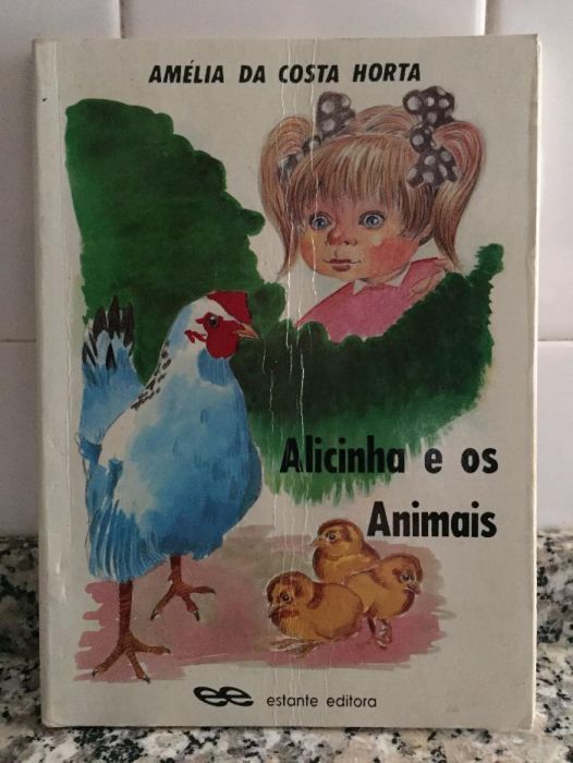 Livro "Alicinha e os Animais" de Amélia da Costa Horta