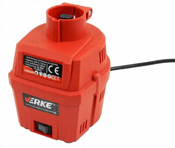 Ostrzałka do ostrzenia wierteł elektryczna 2x adaptery GŁOWICA 3-16 MM