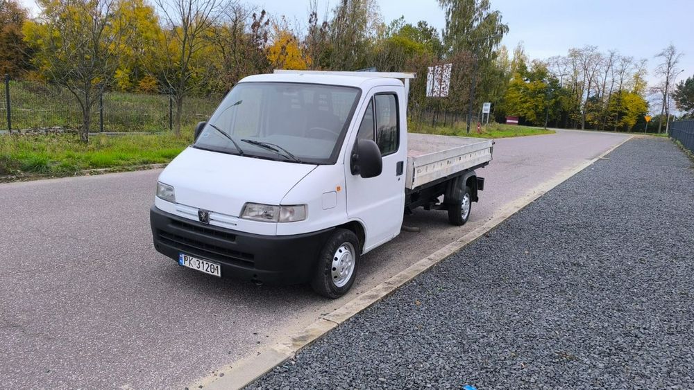 Peugeot Boxer Skrzynia 2.5D 86KM 2000r paka 340/198 Ład 1305kg Po