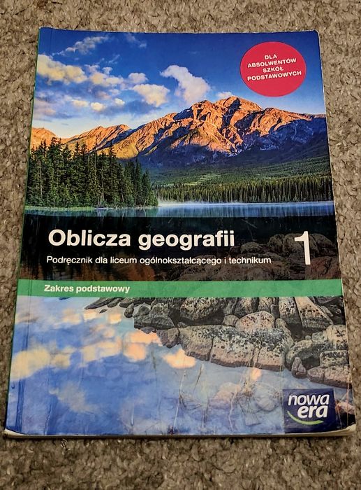 Oblicza geografii 1 Nowa Era zakres podstawowy