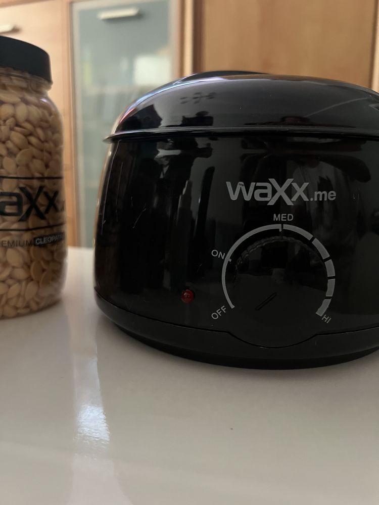 Zestaw waxx me. Podgrzewacz do wosku