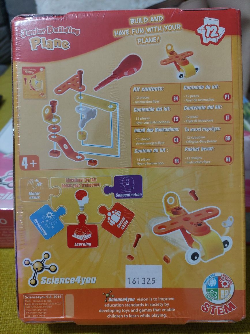Brinquedo PLANE Science4you