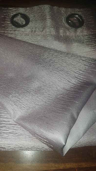 Zasłony na koła  bladoróżowe 140x40