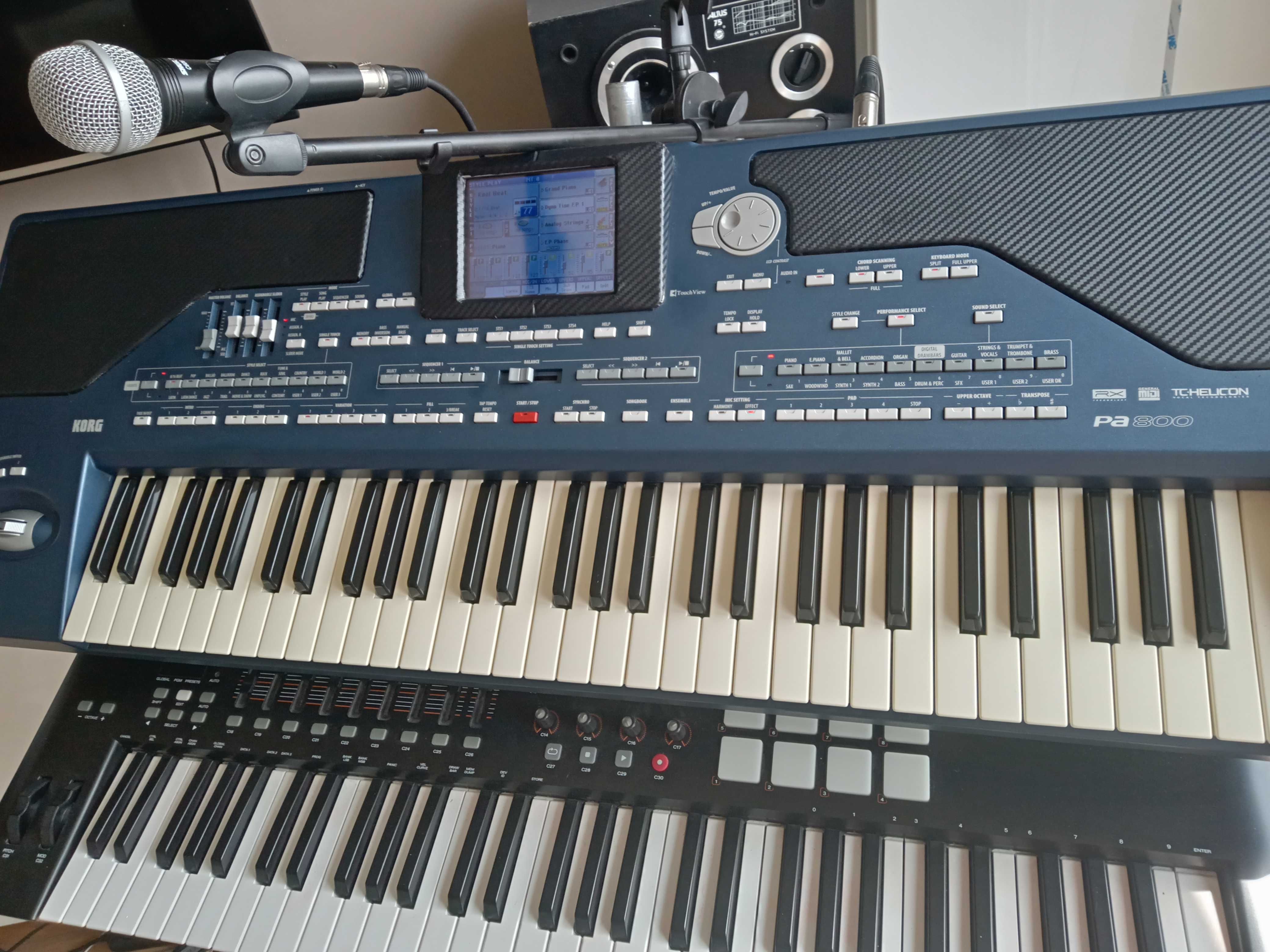 Korg Pa 800 - TC Helicon